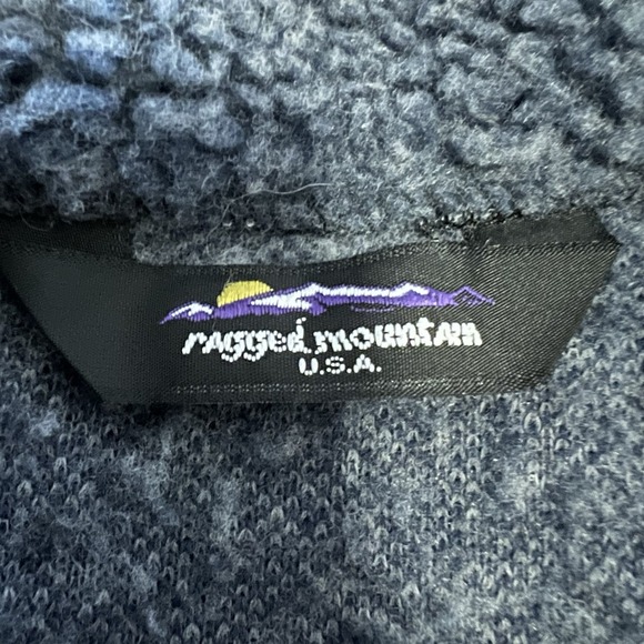 Vintage Ragged Mountain USA Heavy Pile Fleece Jacket Mens - M Made USA Sherpa - Picture 6 of 7